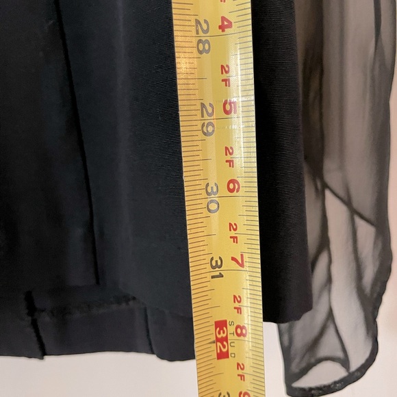 Black mini dress. Rampage 90’s label. Size Small. - Picture 10 of 12